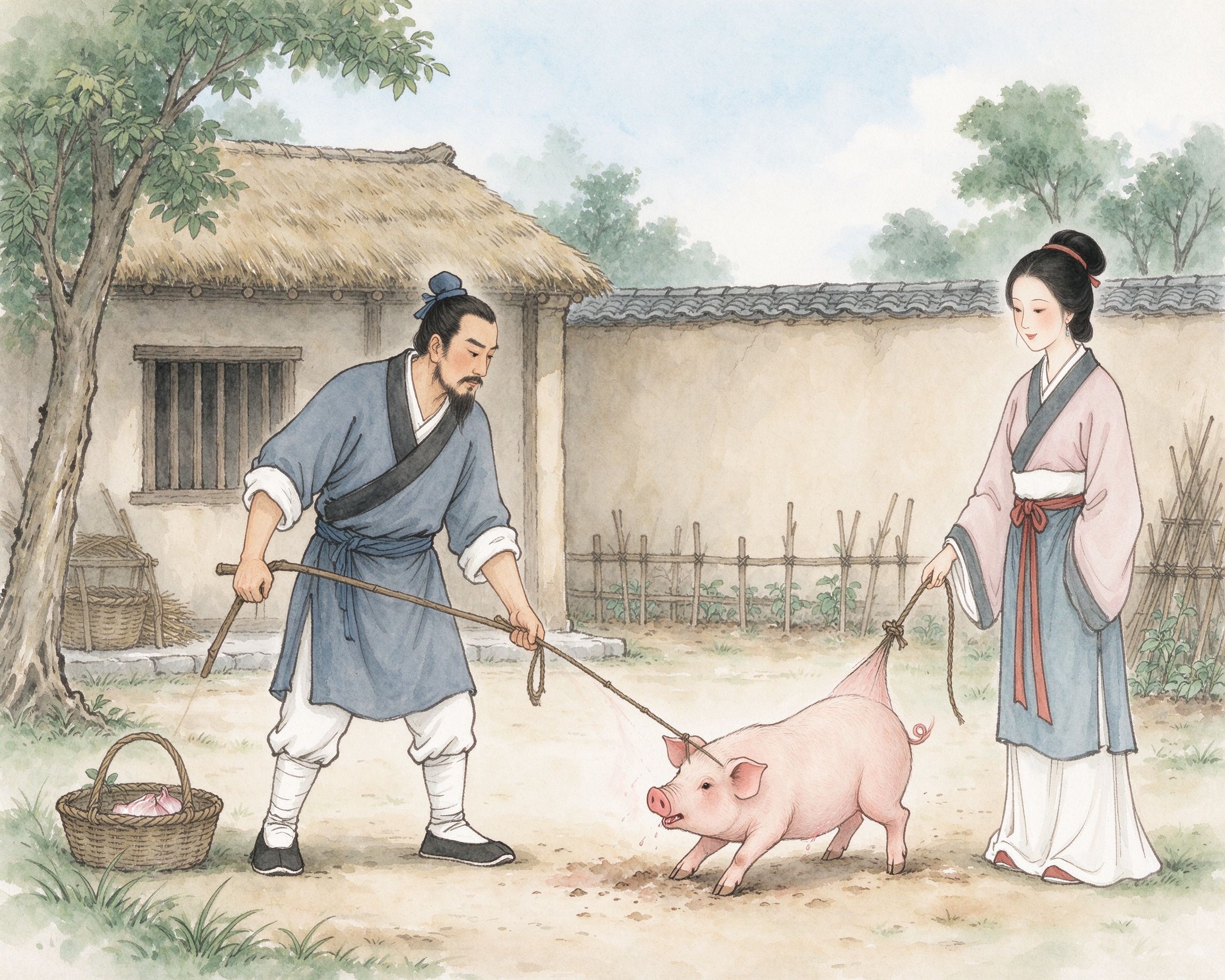 曾子杀猪