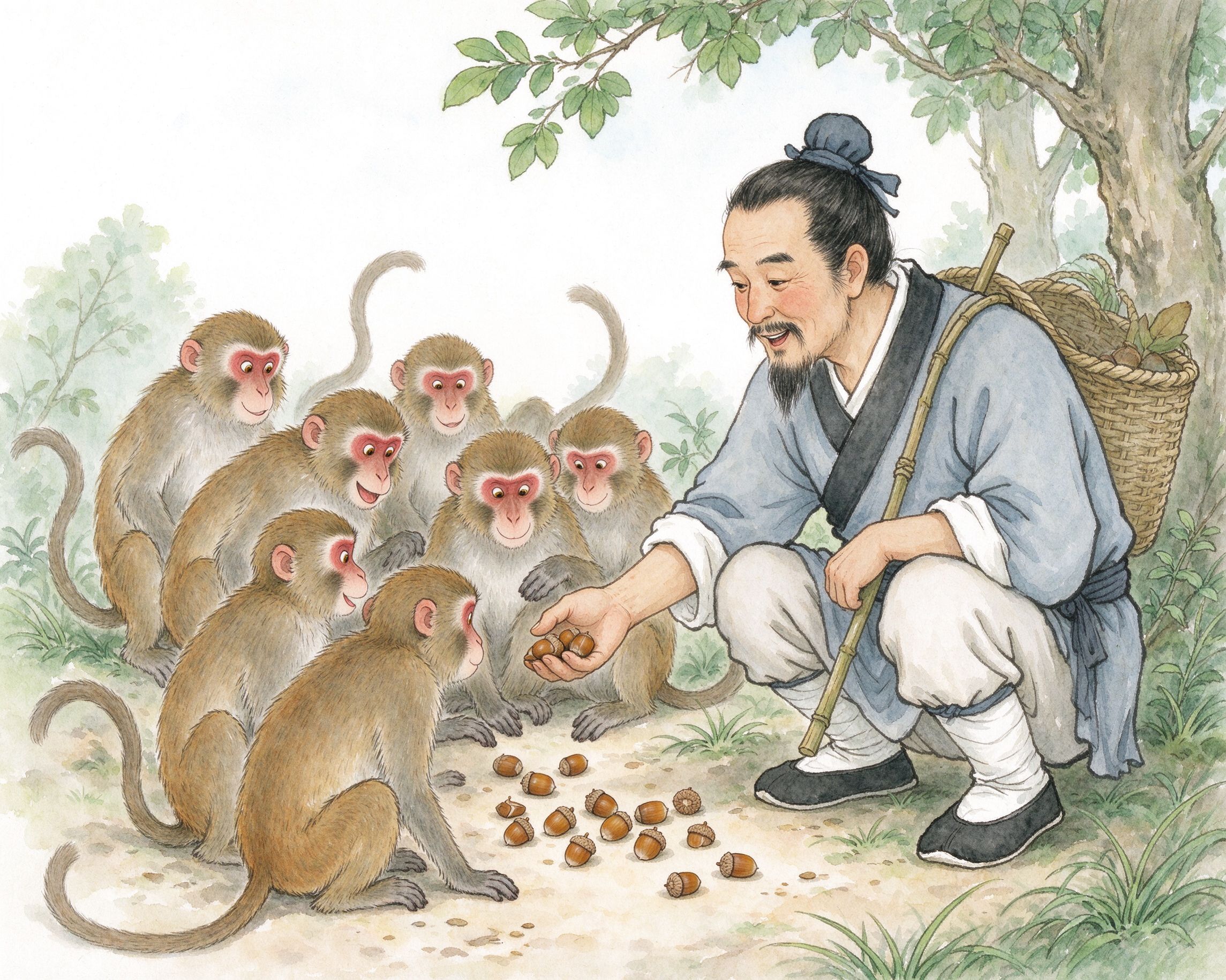 朝三暮四